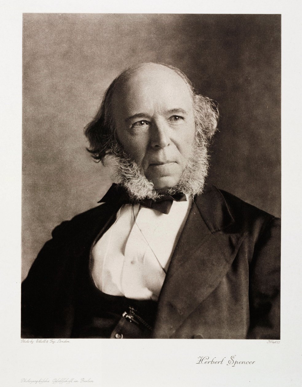 Herbert Spencer, Engelse sociale filosoof door Unbekannt