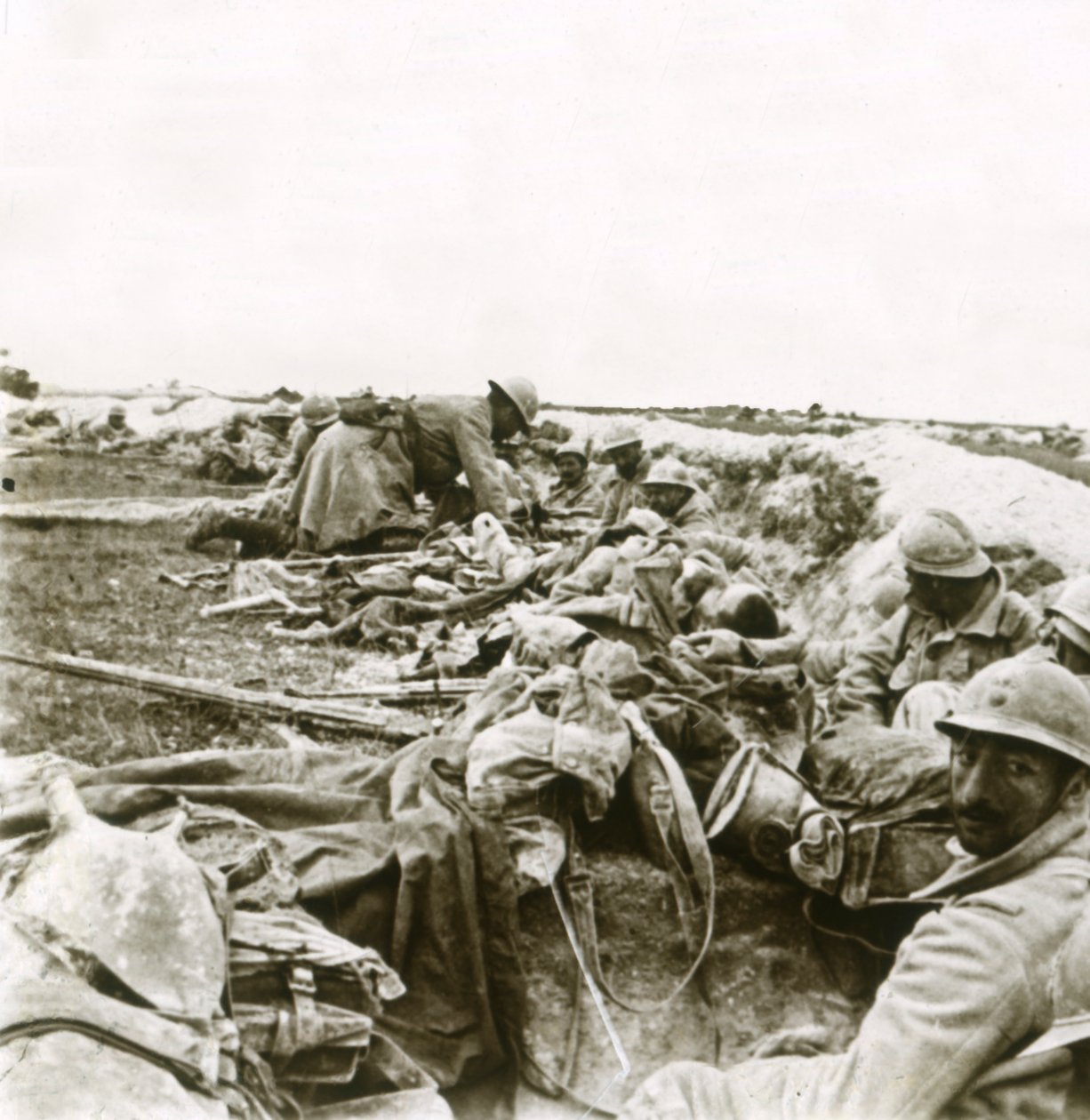 Heuvel 193, Champagne, Noord-Frankrijk, ca. 1914-ca. 1918 door Unbekannt