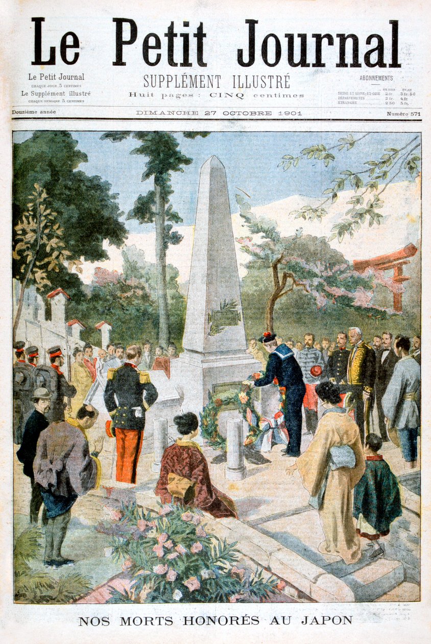 Onze doden eren in Japan, 1901 door Unbekannt