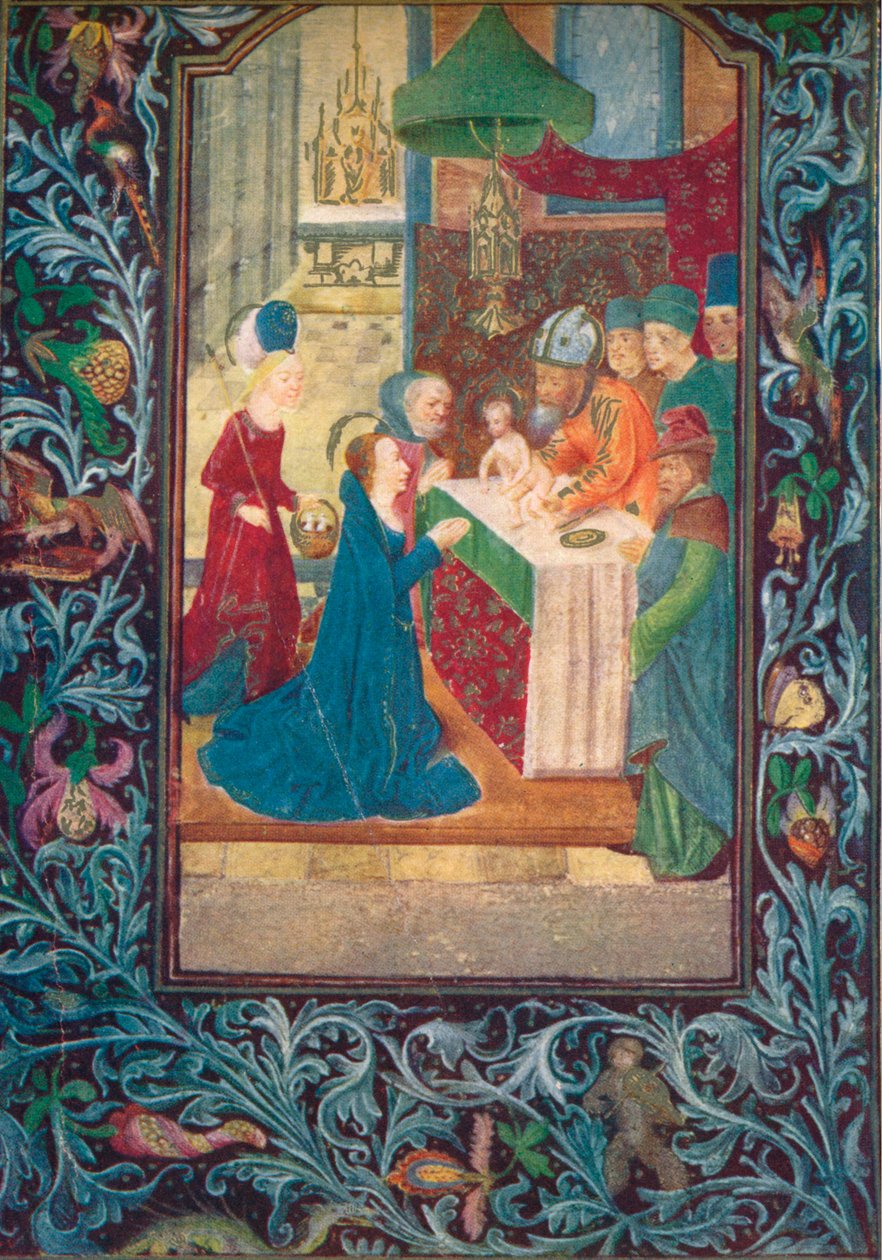 Horae Beatae Virginis Mariae, vijftiende eeuw, 1903 door Unbekannt