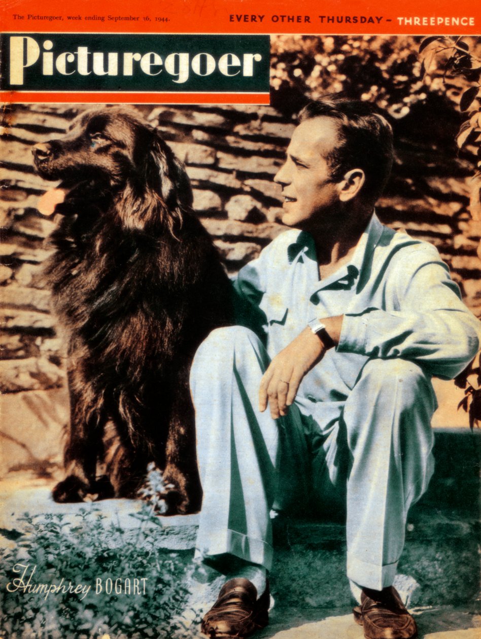 Humphrey Bogart 1899-1957, Amerikaanse acteur, 1944 door Unbekannt