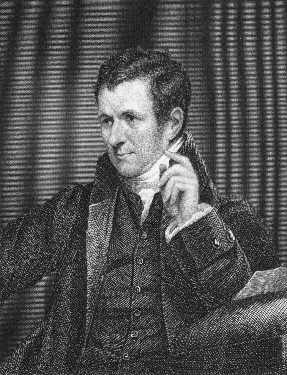 Humphry Davy, Britse chemicus, 19e eeuw door Unbekannt