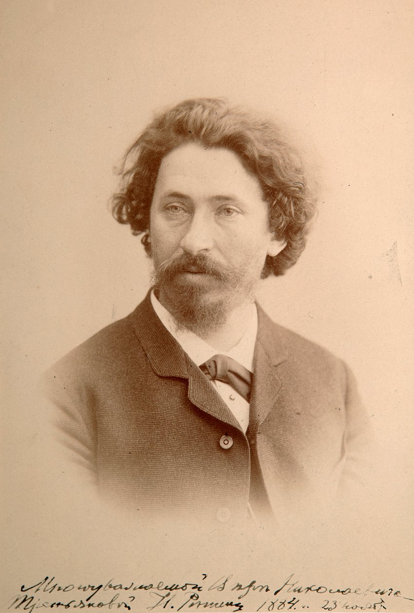 Ilya Repin, Russische kunstenaar, 1884 door Unbekannt