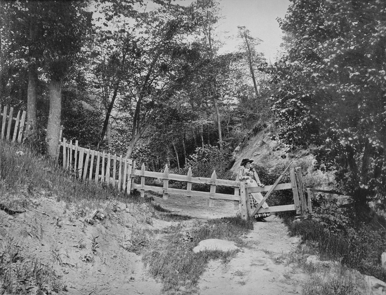In de Berkshire Hills, Massachusetts door Unbekannt