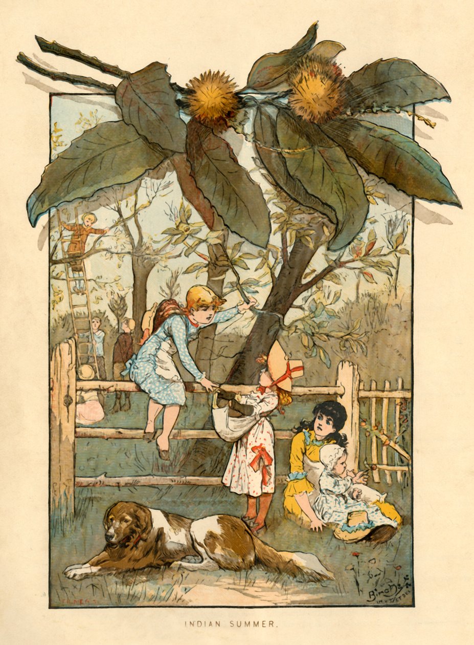 Indian Summer, 1883 door Unbekannt