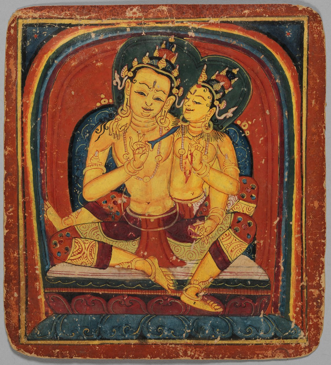 Inwijdingskaart Tsakalis: Akashagarbha door Unbekannt