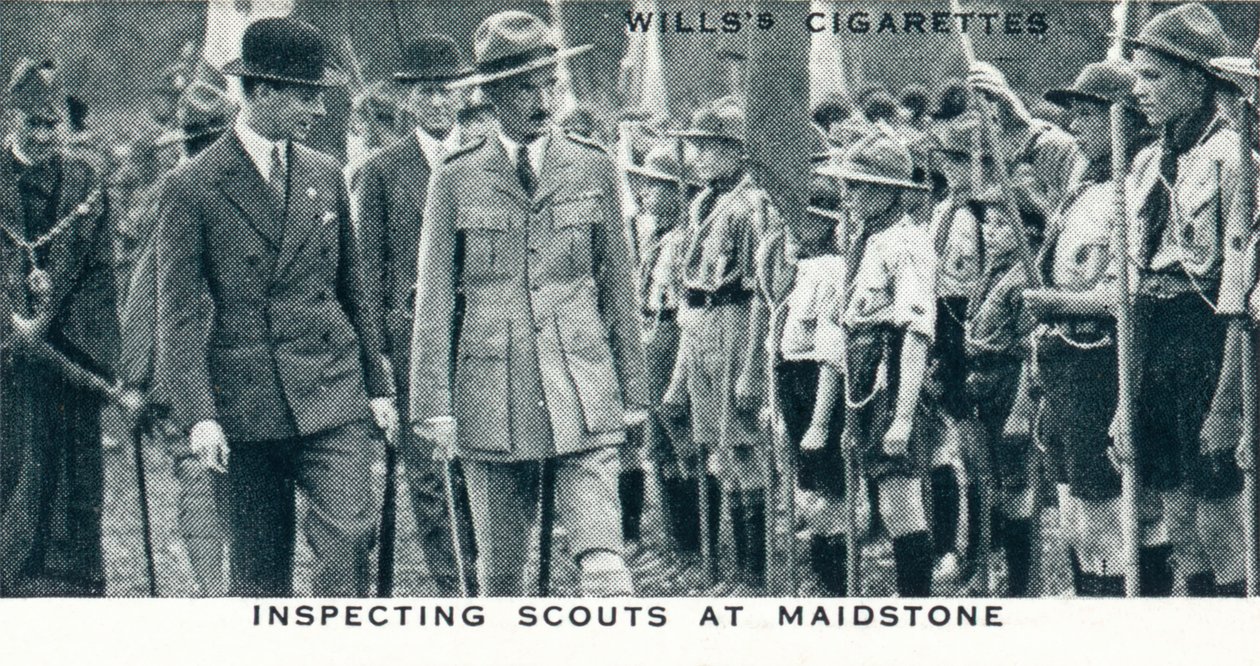 Inspectie van scouts in Maidstone, 1929-1937 door Unbekannt
