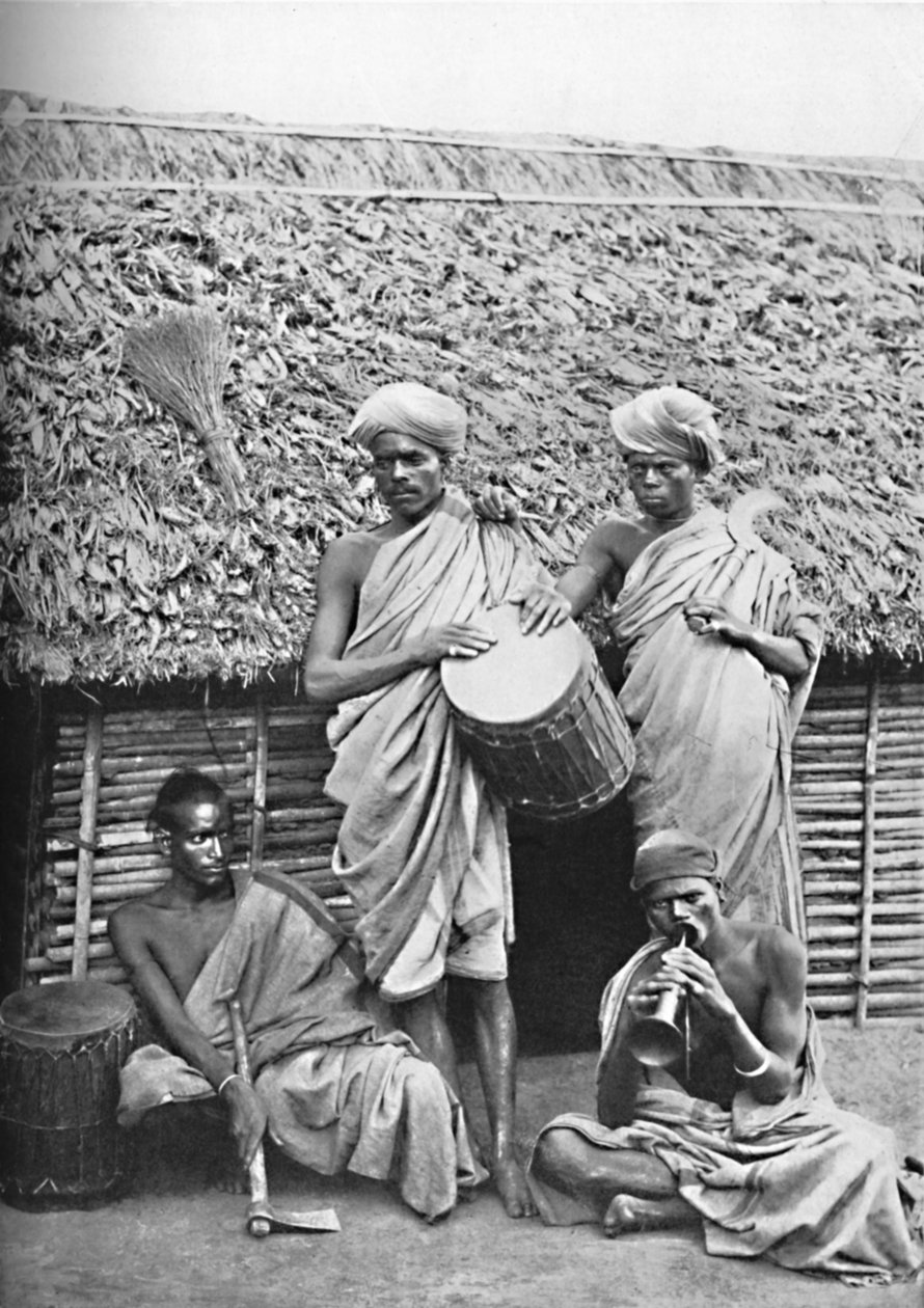 Irula mannen, India, 1902 door Unbekannt