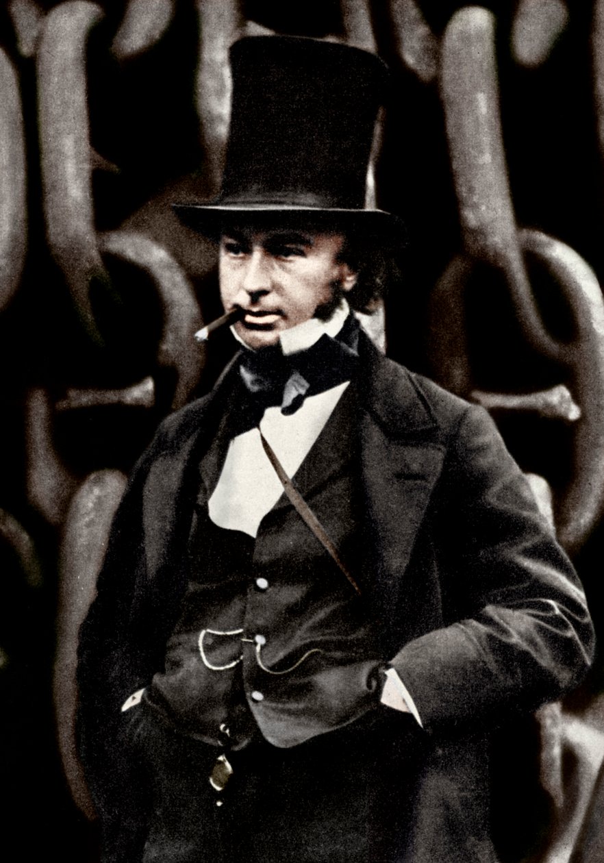 Isambard Kingdom Brunel, Britse ingenieur, 1857 door Unbekannt