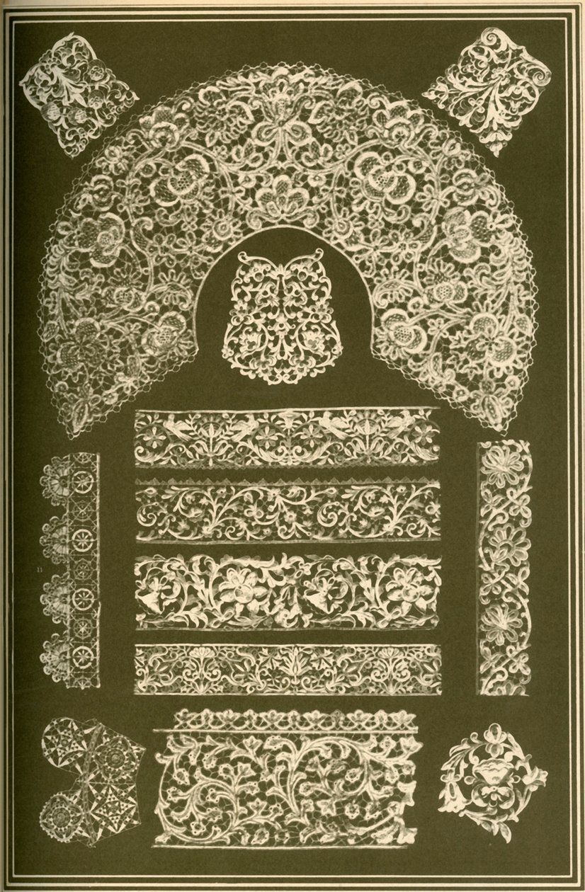 Italiaans renaissancekant, 1898 door Unbekannt