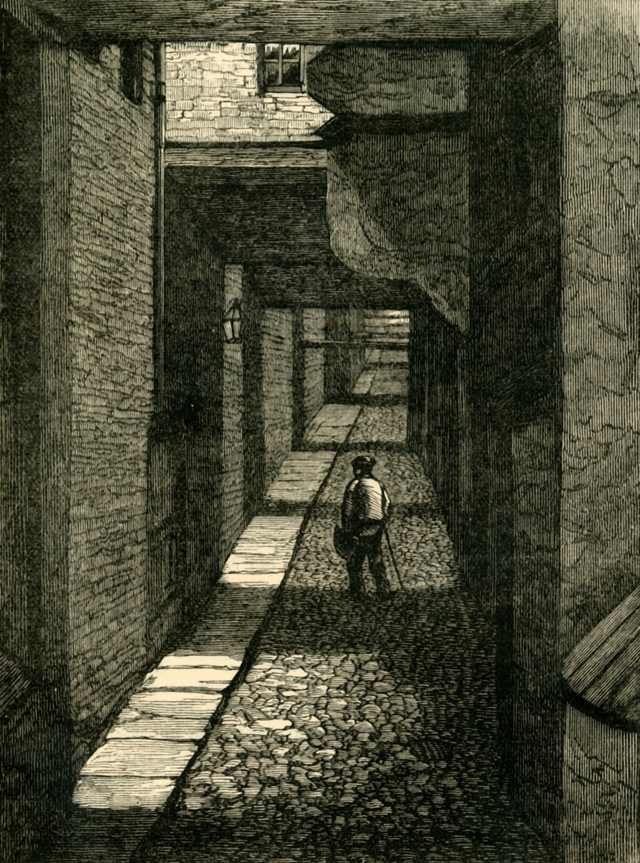 Ivy Bridge Lane, 1881 door Unbekannt