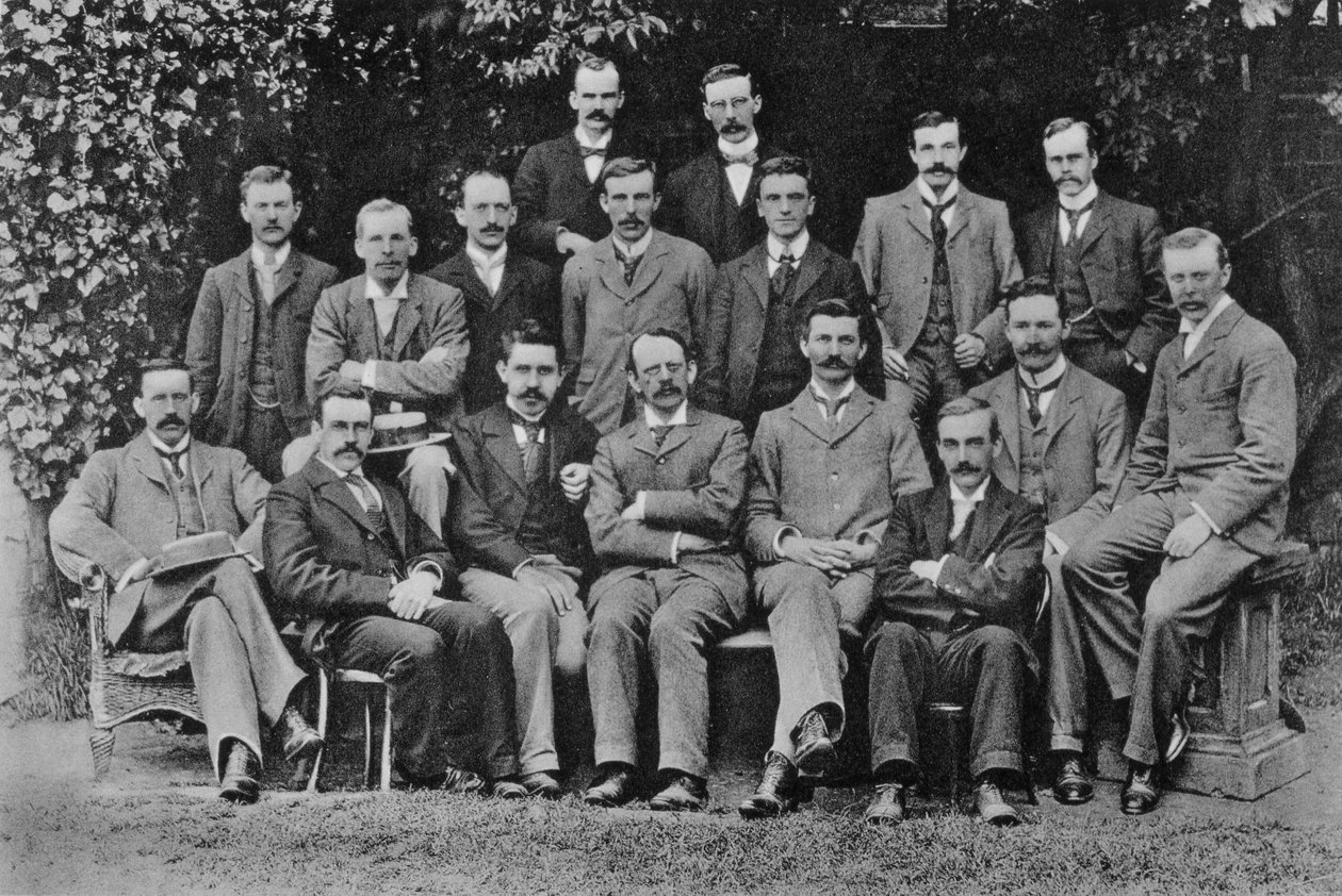 JJ Thomson, Britse kernfysicus, 1898 door Unbekannt