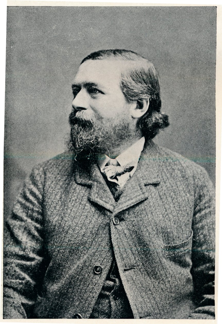 James Aumonier, Engelse landschapsschilder, ca. 1900 door Unbekannt