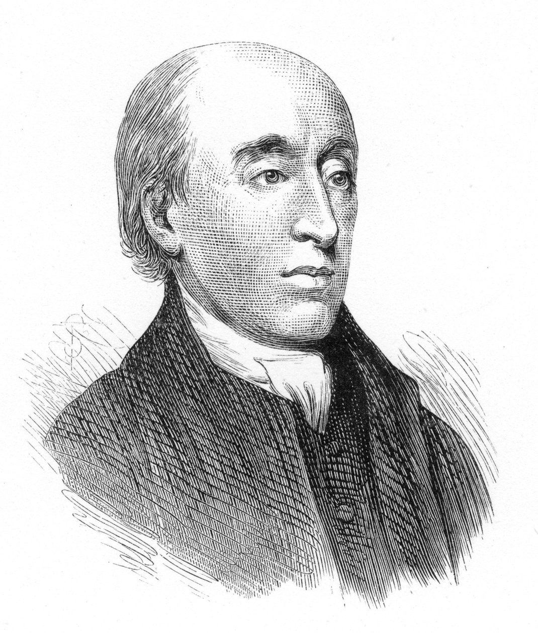 James Hutton, Schotse geoloog, 18e eeuw, 1875 door Unbekannt