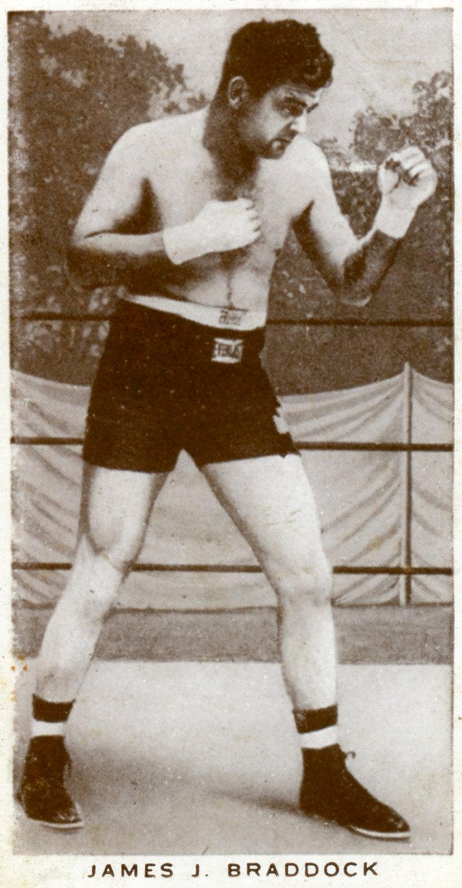 James J Braddock, Iers-Amerikaanse bokser, 1938 door Unbekannt