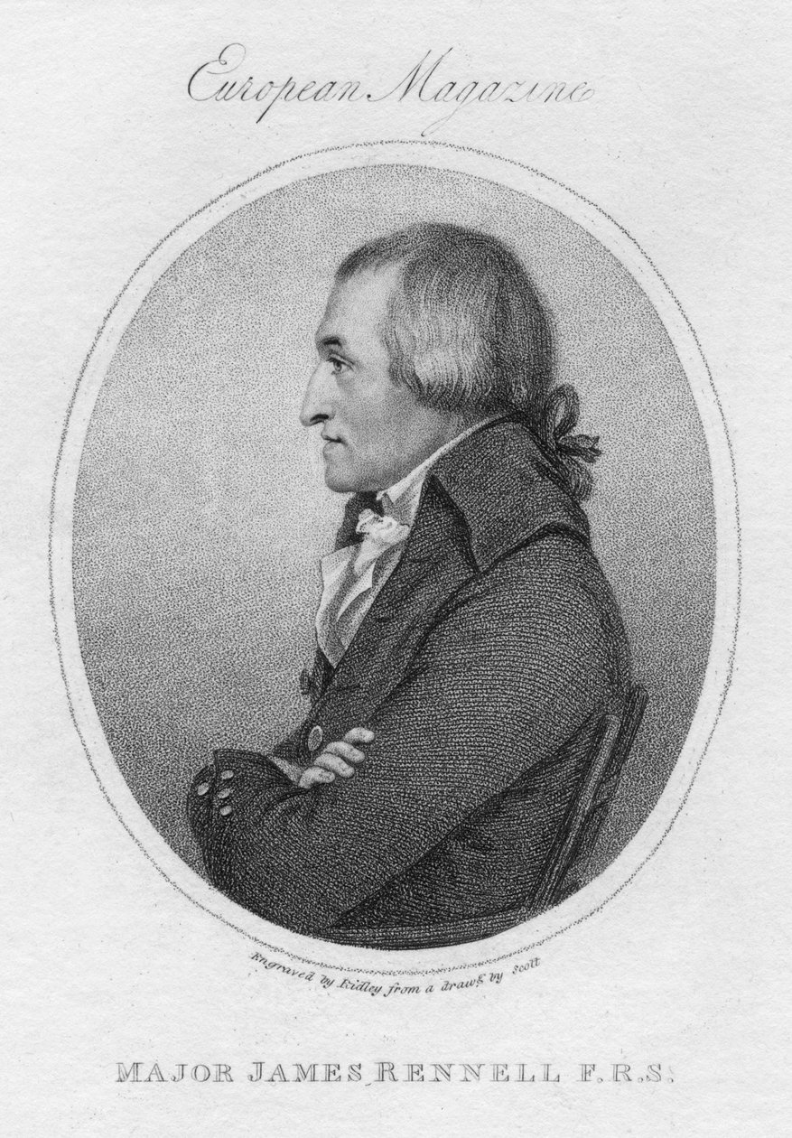 James Rennell, Britse geograaf, 1802 door Unbekannt