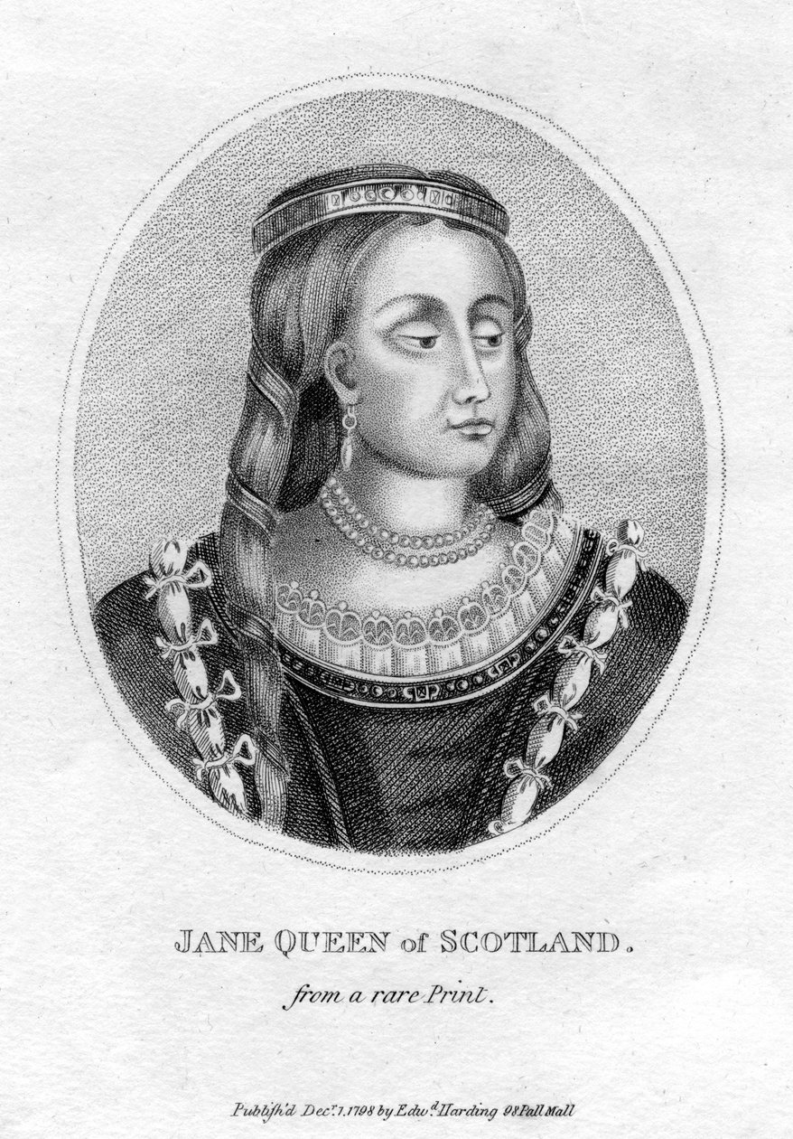 Jane, Koningin van Schotland, 1798 door Unbekannt