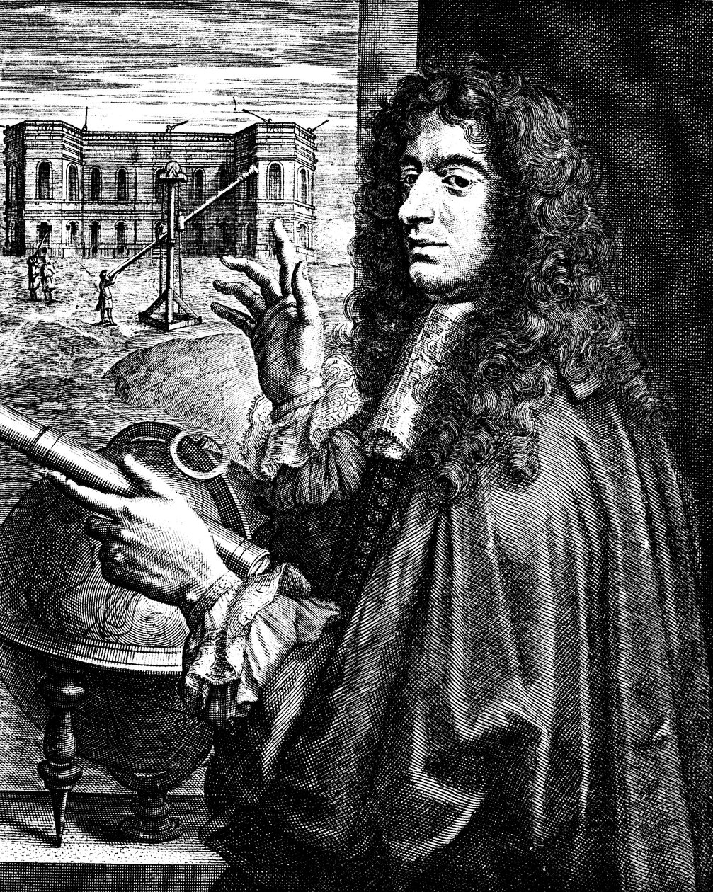 Jean Dominique Cassini 1625-1712, Italiaans-Franse astronoom door Unbekannt