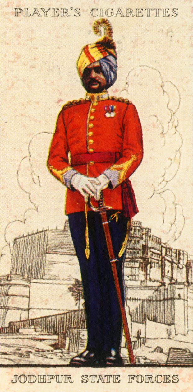 Jodhpur State Forces, 1936 door Unbekannt