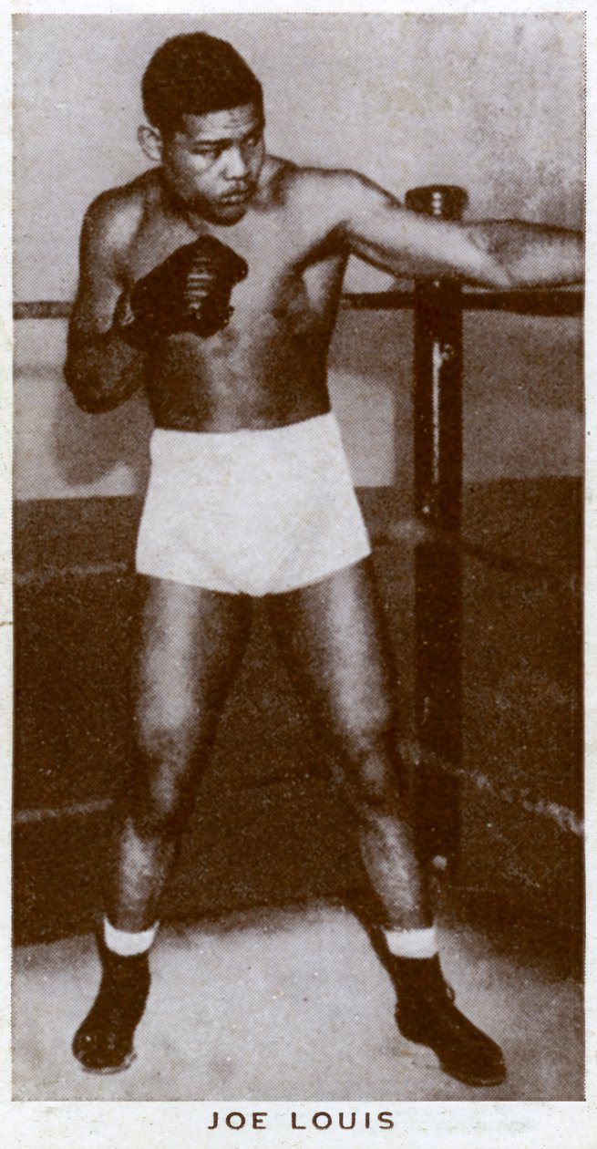 Joe Louis, Amerikaanse bokser, 1938 door Unbekannt