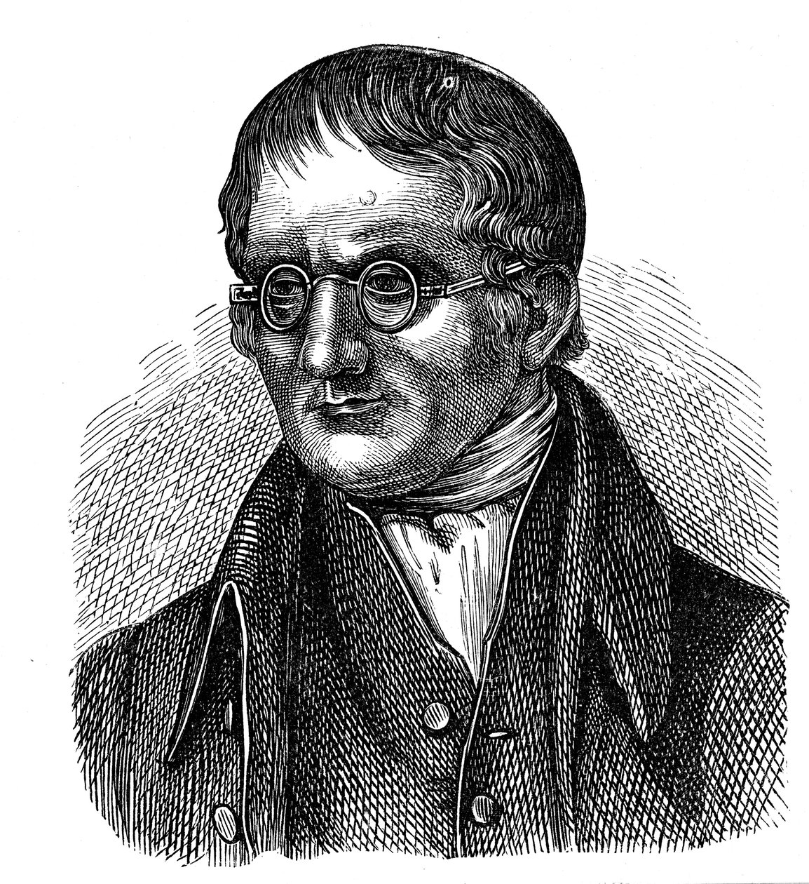 John Dalton, Engelse chemicus, 1881 door Unbekannt