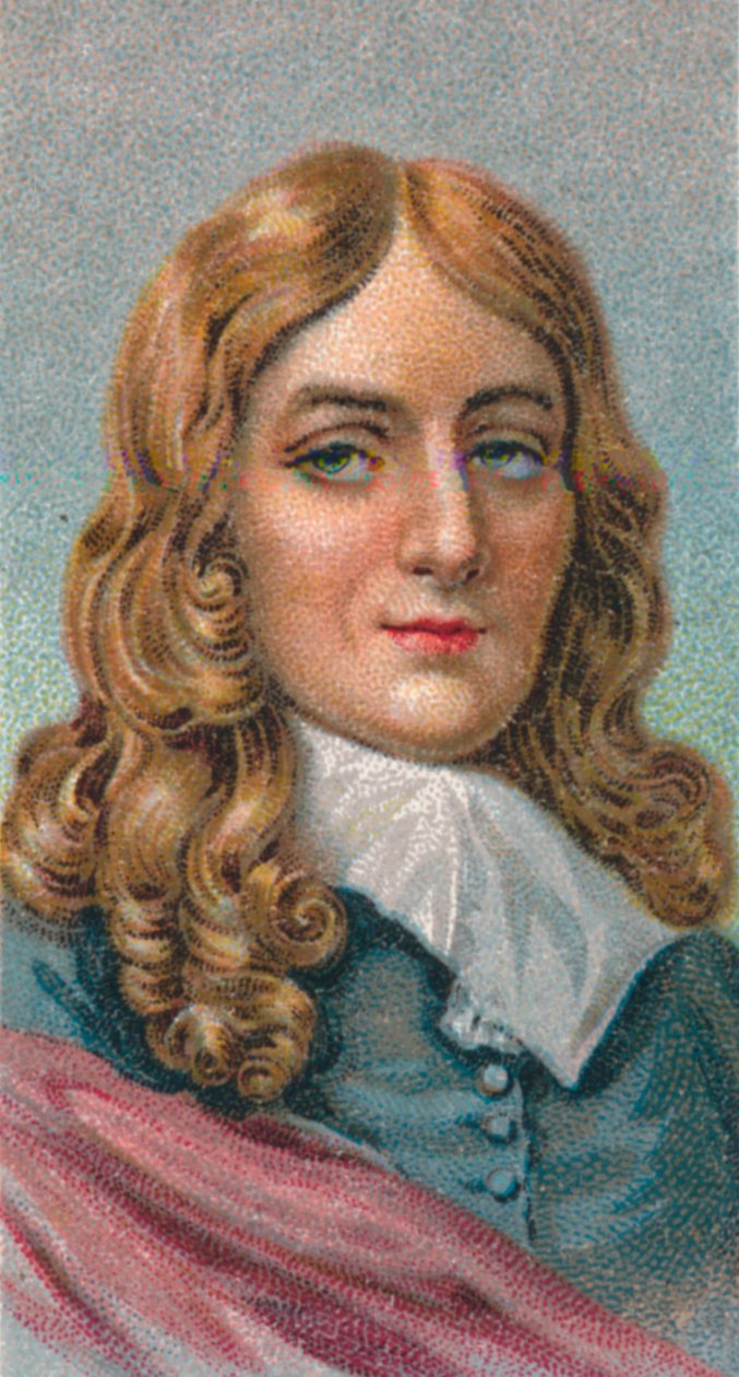 John Milton 1608-1674, Engelse dichter, 1924 door Unbekannt