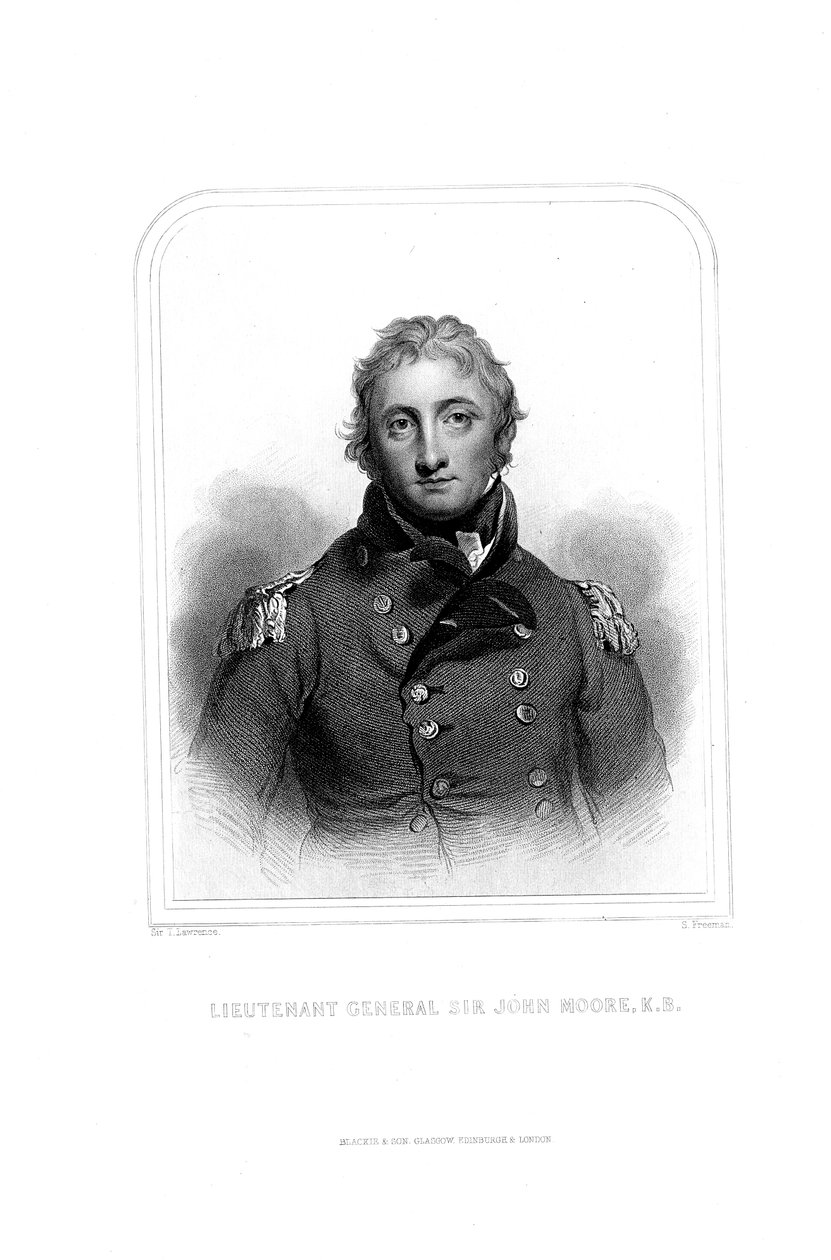 John Moore, Schots-gebore Britse soldaat door Unbekannt