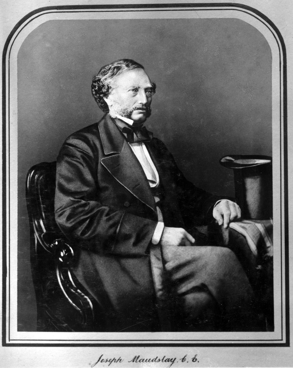 Joseph Maudslay, Engelse ingenieur, ca. 1850 door Unbekannt