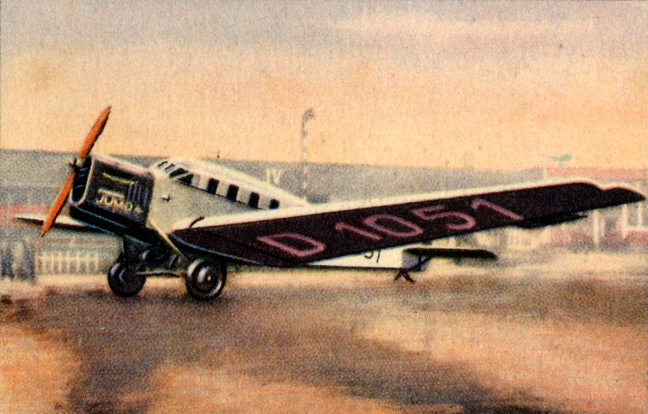 Junkers G 24 Diesel passagiersvliegtuig, 1920s, 1932 door Unbekannt