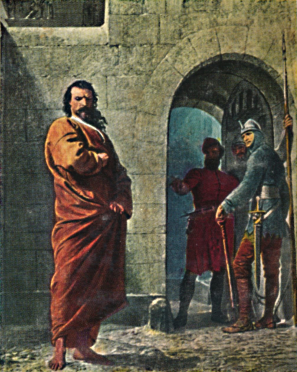 Kaiser Heinrich IV. 1050-1106, 1934 door Unbekannt