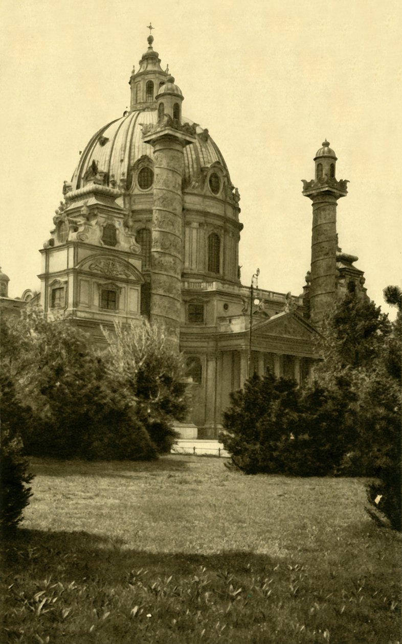 Karlskirche, Wenen, Oostenrijk, ca. 1935 door Unbekannt