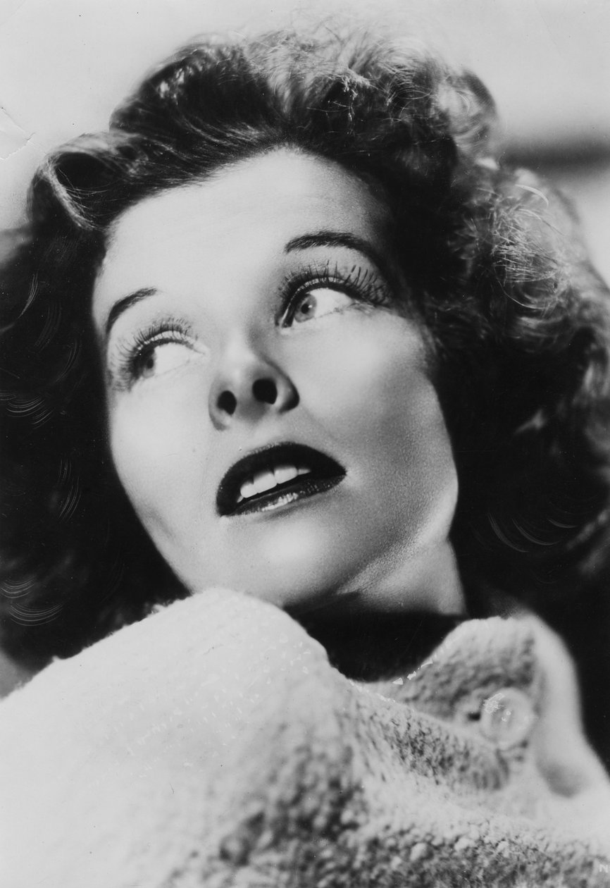 Katharine Hepburn 1907-2003, Amerikaanse actrice, ca. 1930s door Unbekannt
