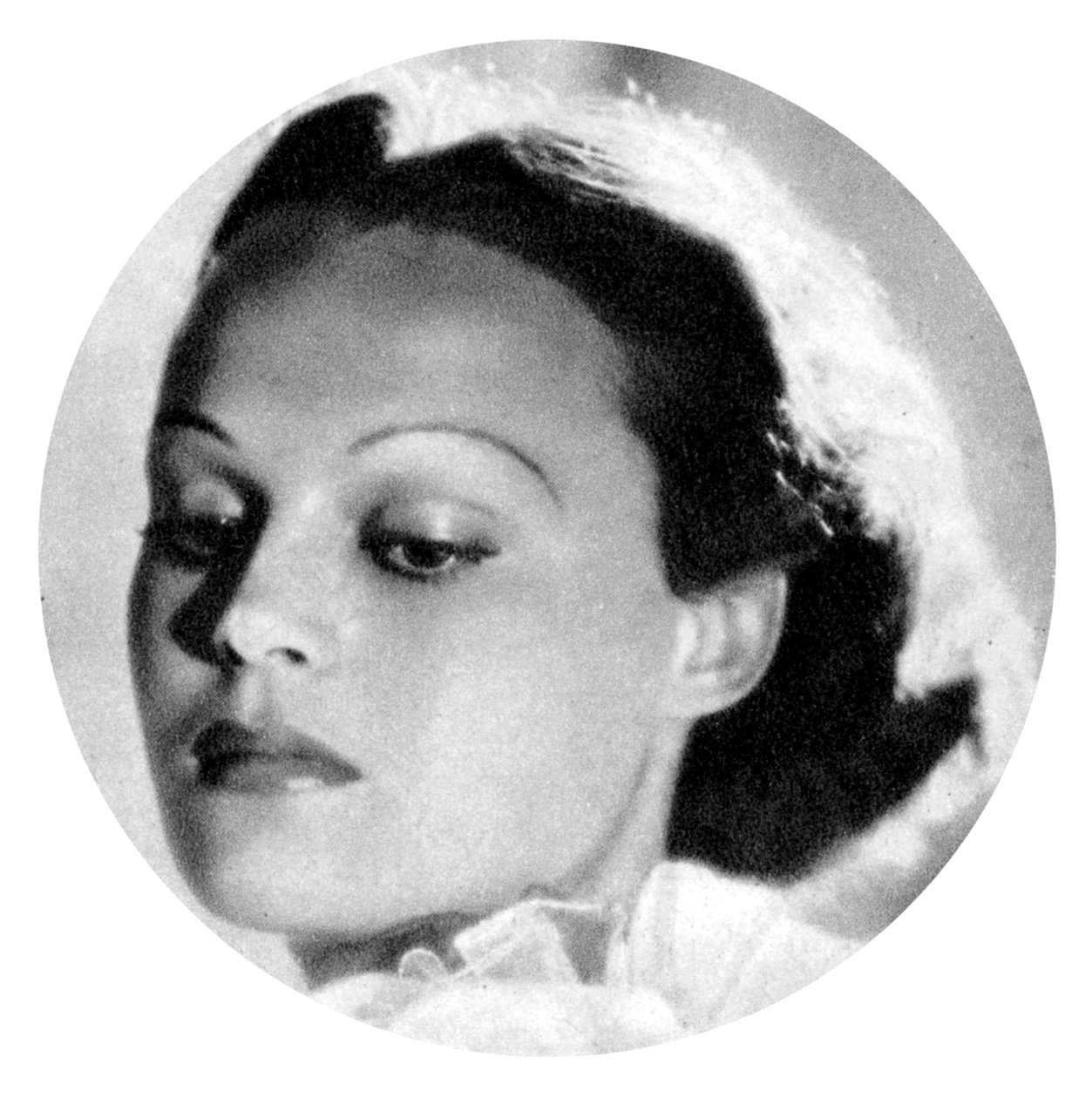 Katherine DeMille, in Canada geboren Amerikaanse actrice, 1934-1935 door Unbekannt