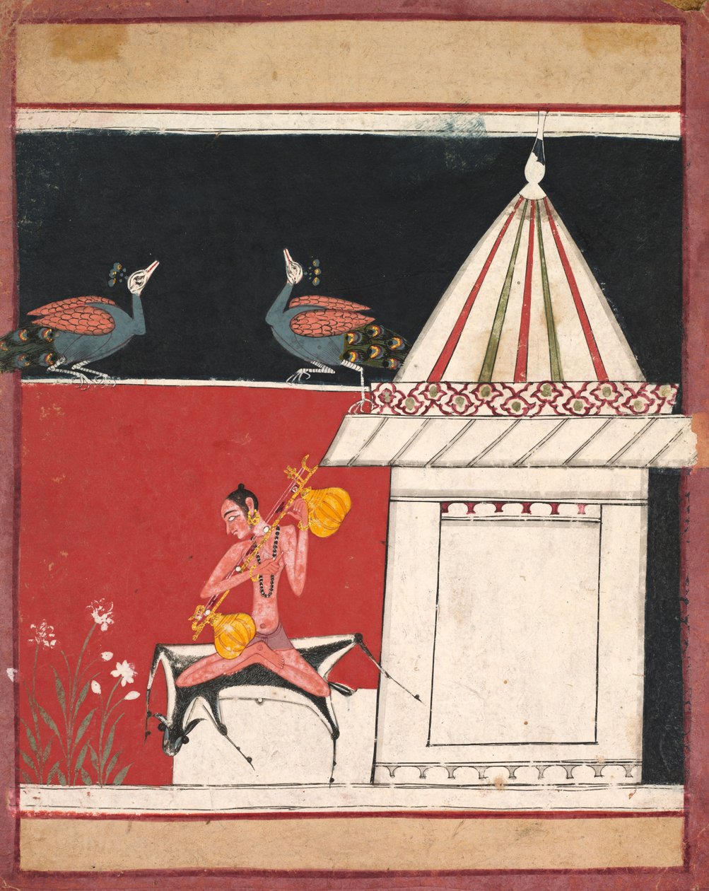 Kedara Ragini, ca. 1650 door Unbekannt
