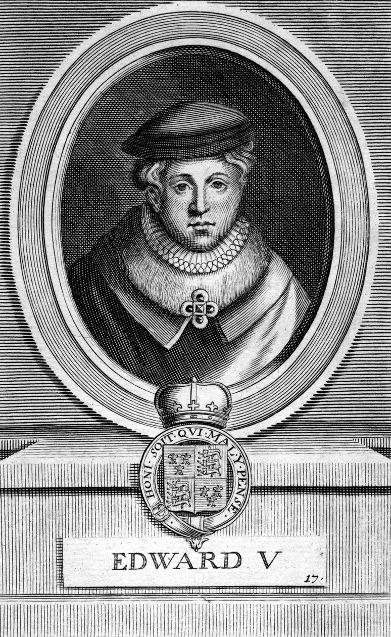 Koning Edward V van Engeland, 1470-1483 door Unbekannt