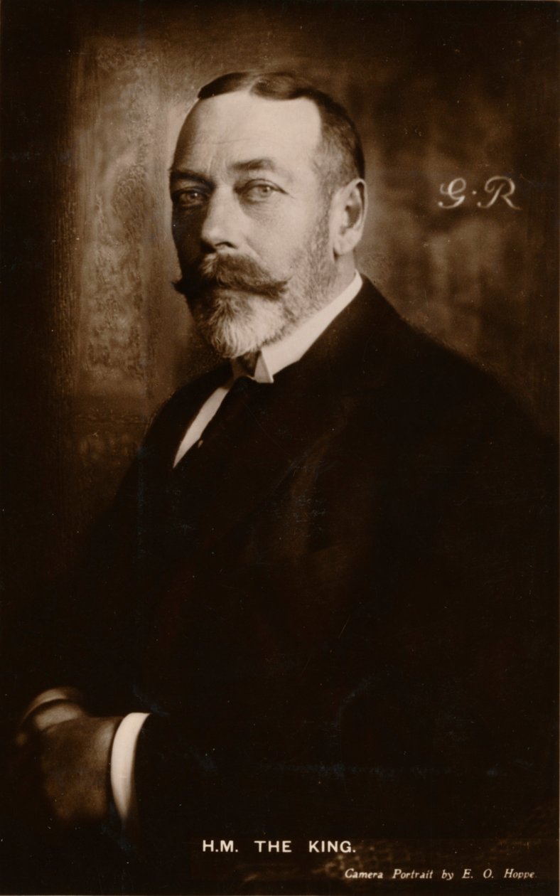 Koning George V 1865-1936, 1921 door Unbekannt