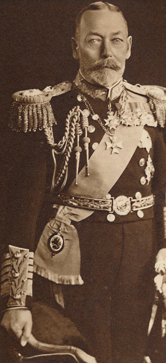 Koning George V door Unbekannt