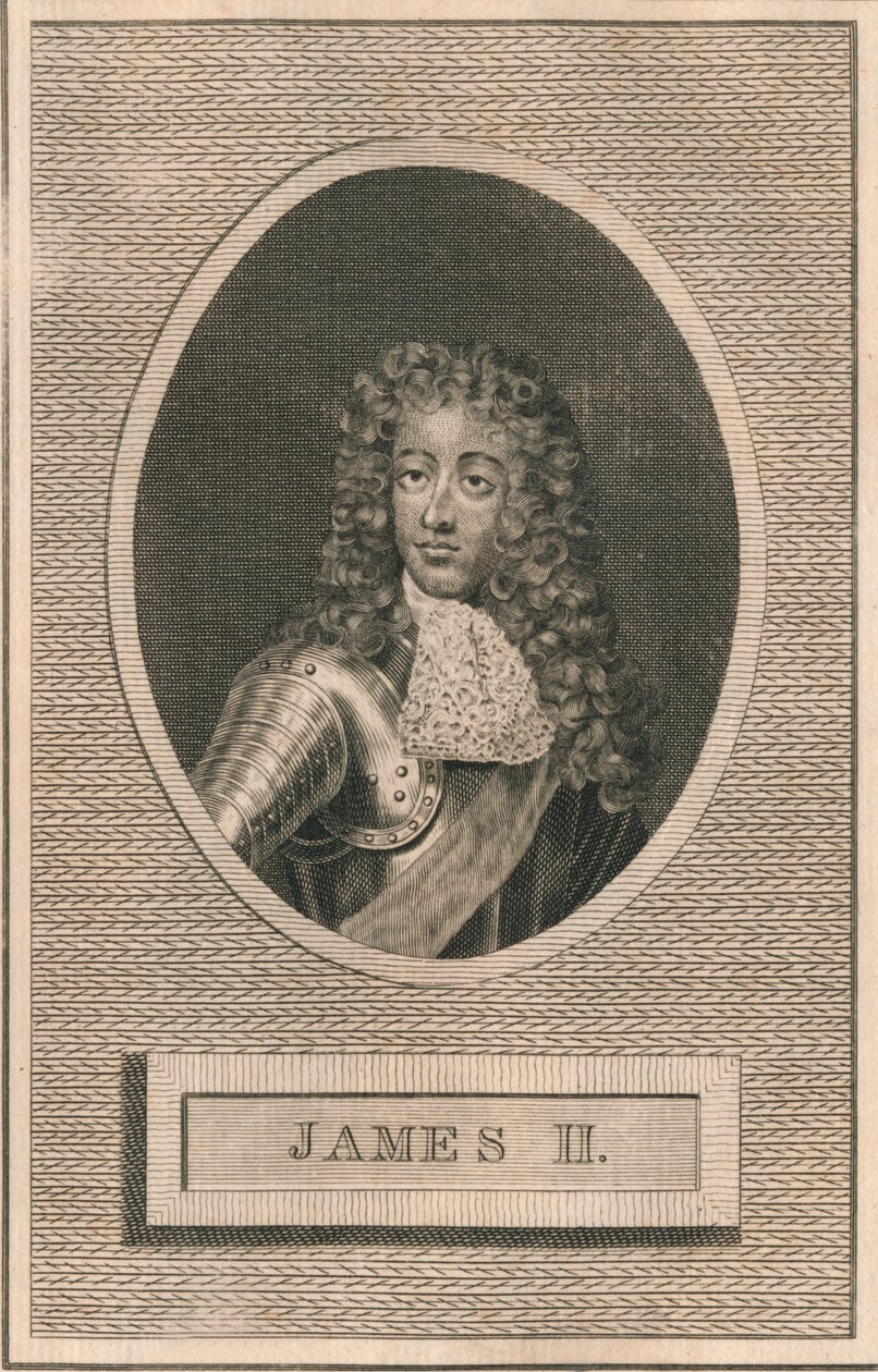 Koning Jacobus II, 1793 door Unbekannt