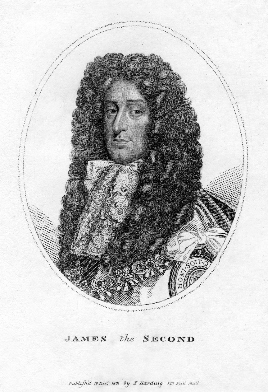Koning Jacobus II van Engeland, 1801 door Unbekannt