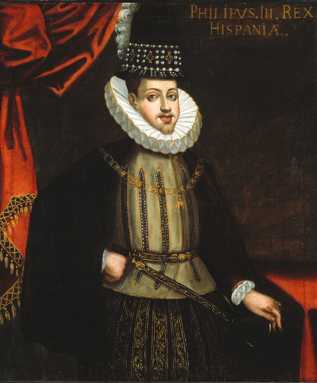 Koning Filips III van Spanje door Unbekannt