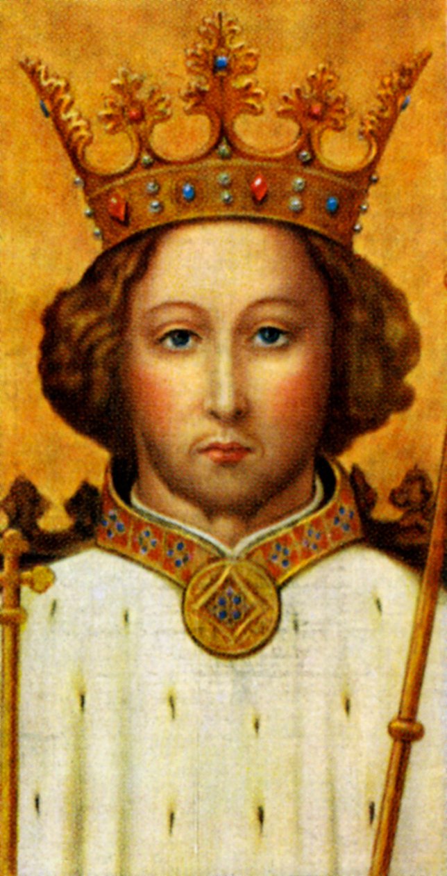 Koning Richard II door Unbekannt