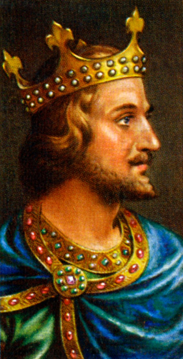 Koning Stefanus door Unbekannt