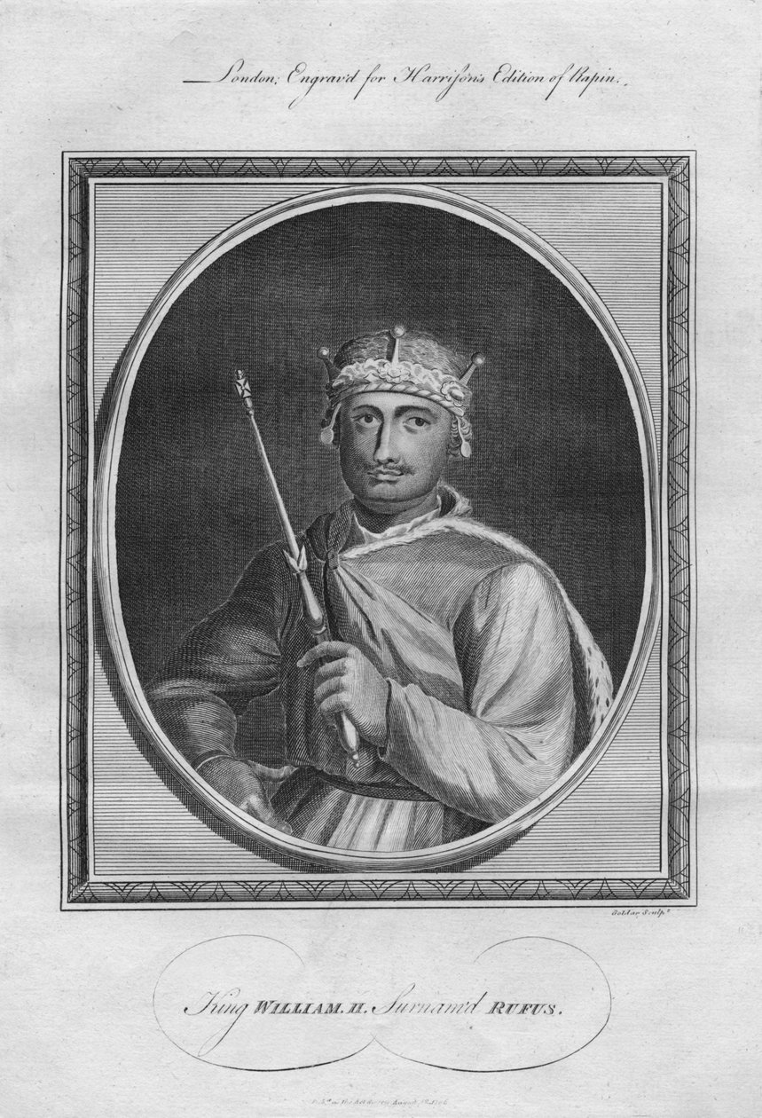 Koning Willem II Willem Rufus, 1786 door Unbekannt