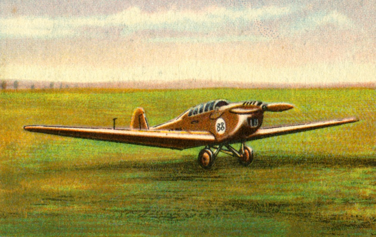 Klemm L 25 E vliegtuig, 1932 door Unbekannt