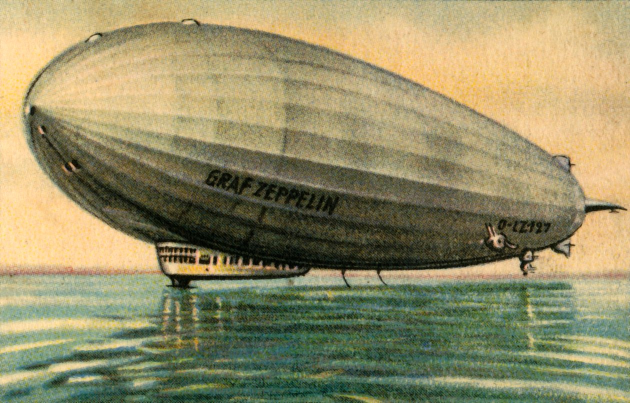 LZ 127 Graf Zeppelin, 1928, 1932 door Unbekannt