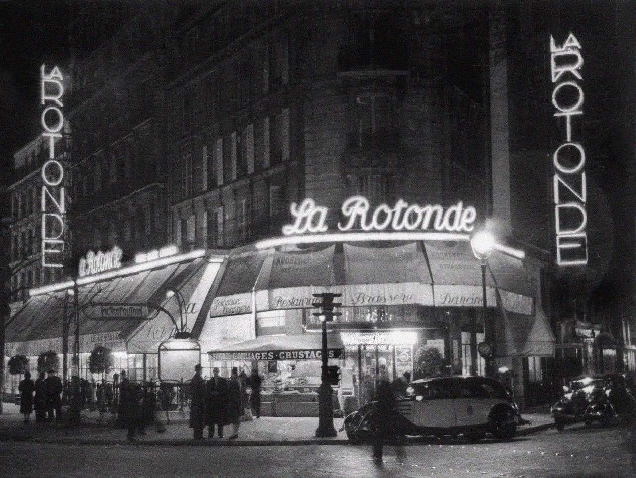 La Rotonde, Boulevard du Montparnasse, 1939 door Unbekannt
