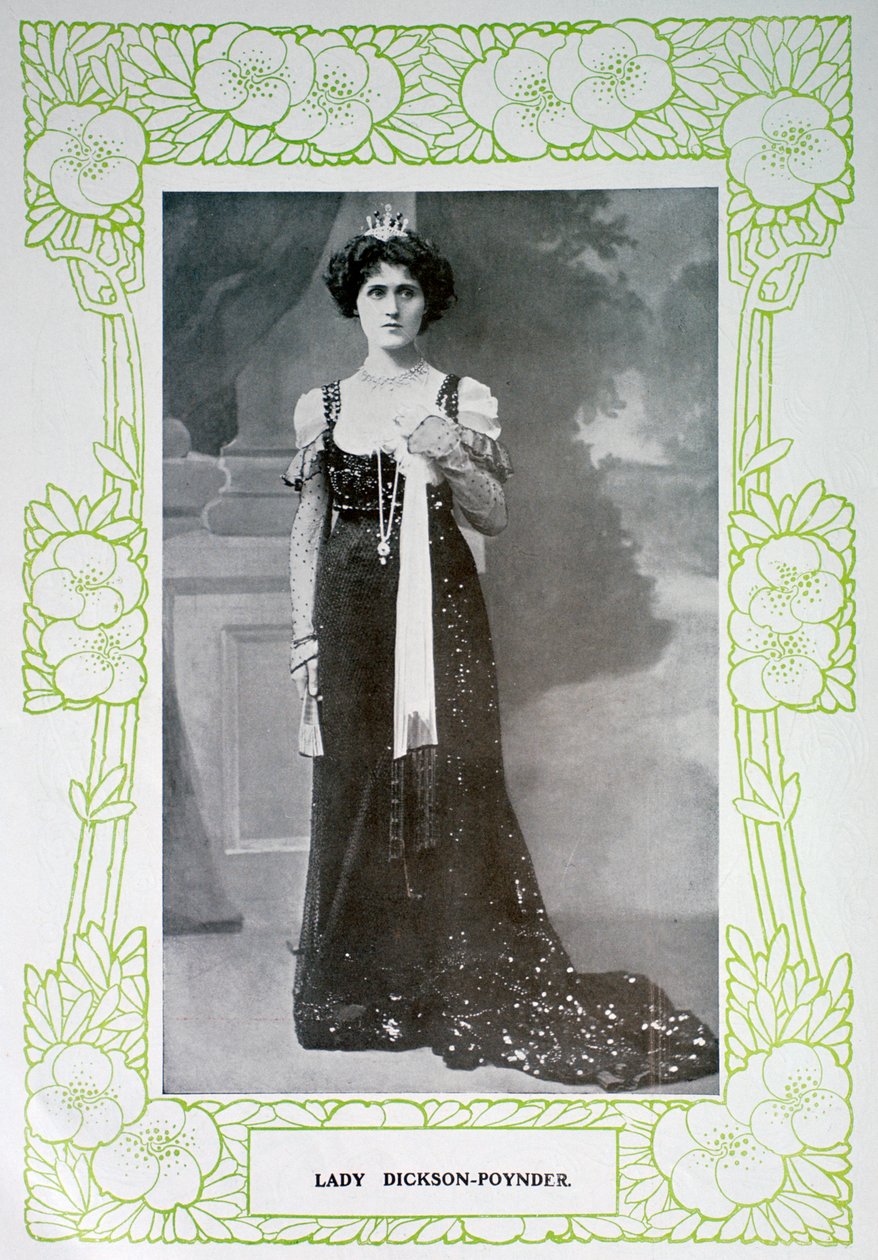 Lady Dickson-Poynder, 1901 door Unbekannt