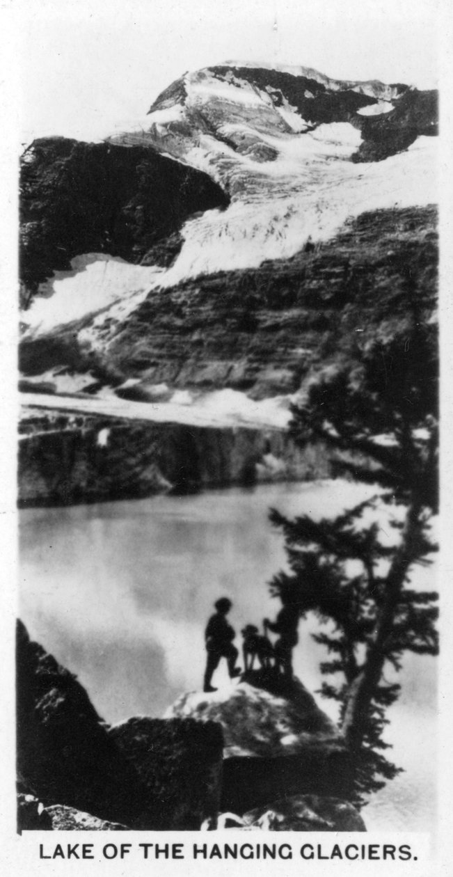 Meer van de Hangende Gletsjers, Canada, ca. 1920s door Unbekannt