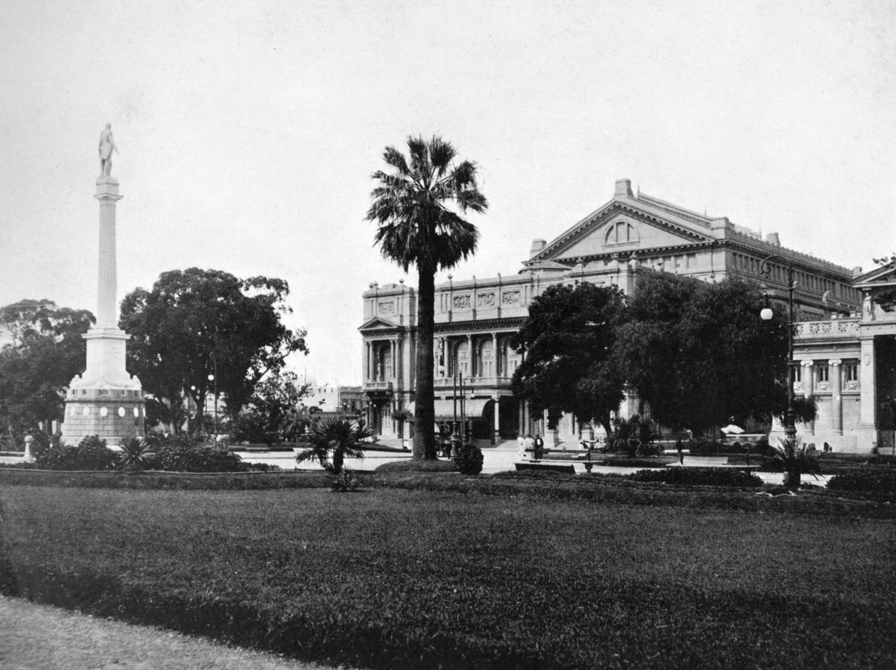 Lavalle Square, Buenos Aires, Argentinië door Unbekannt