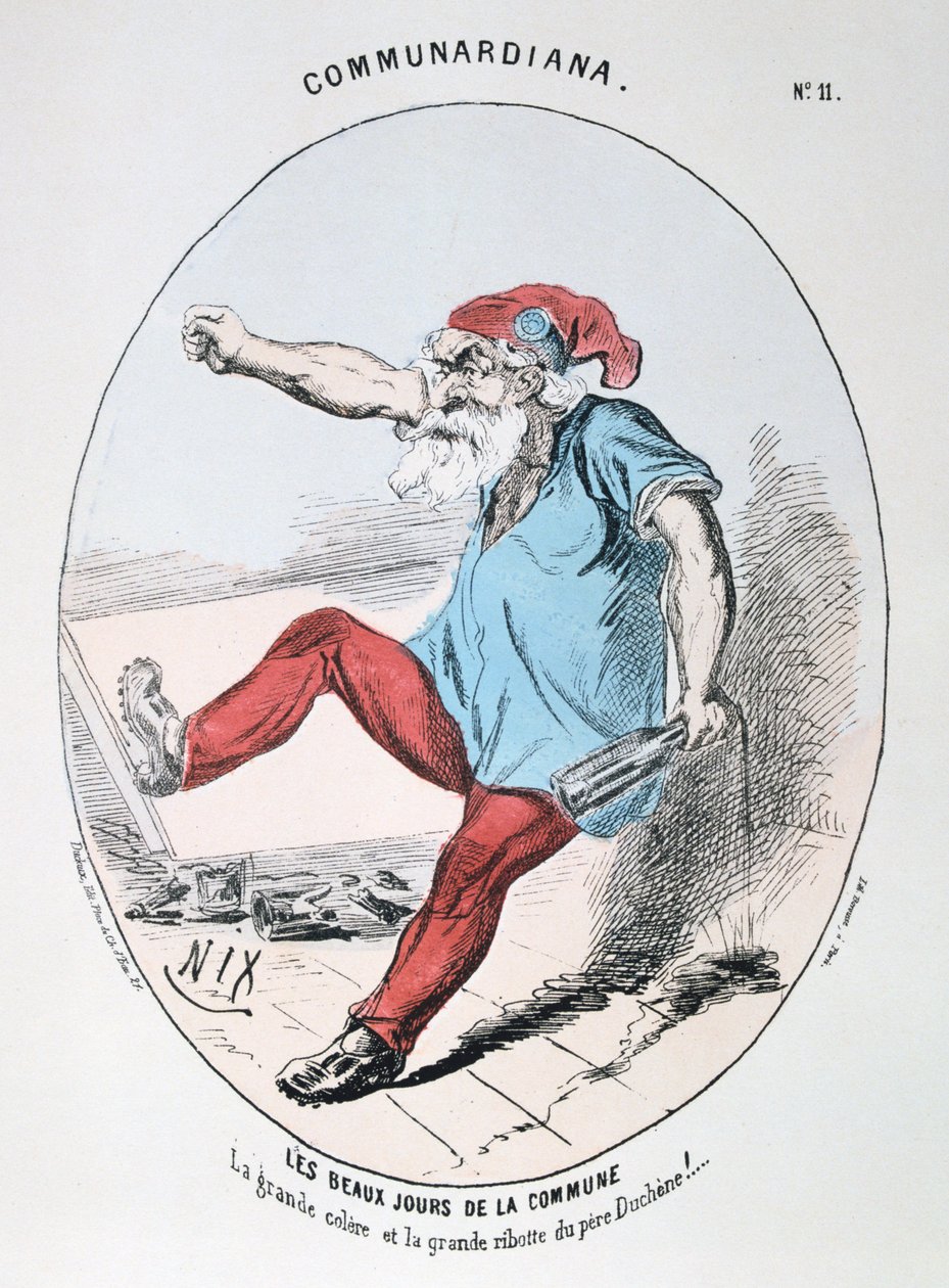 Les Beaux Jours de la Commune, 1871 door Unbekannt